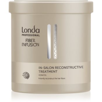 Londa Professional Fiber Infusion In-Salon Reconstructive Treatment mască regeneratoare pentru părul deteriorat cu keratina - imagine 2